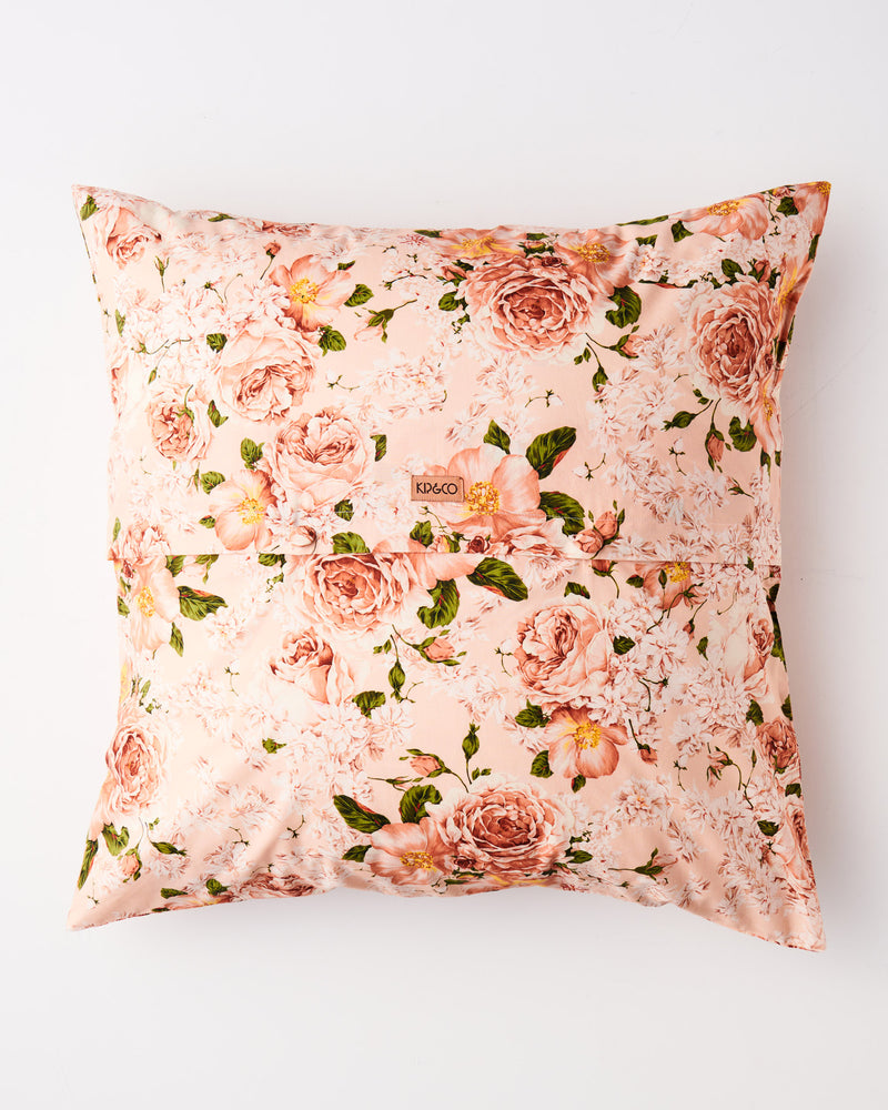 Rose Garden Organic Cotton European Pillowcases