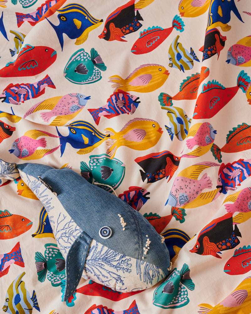 Fishy Business Organic Cotton Quilt Cover