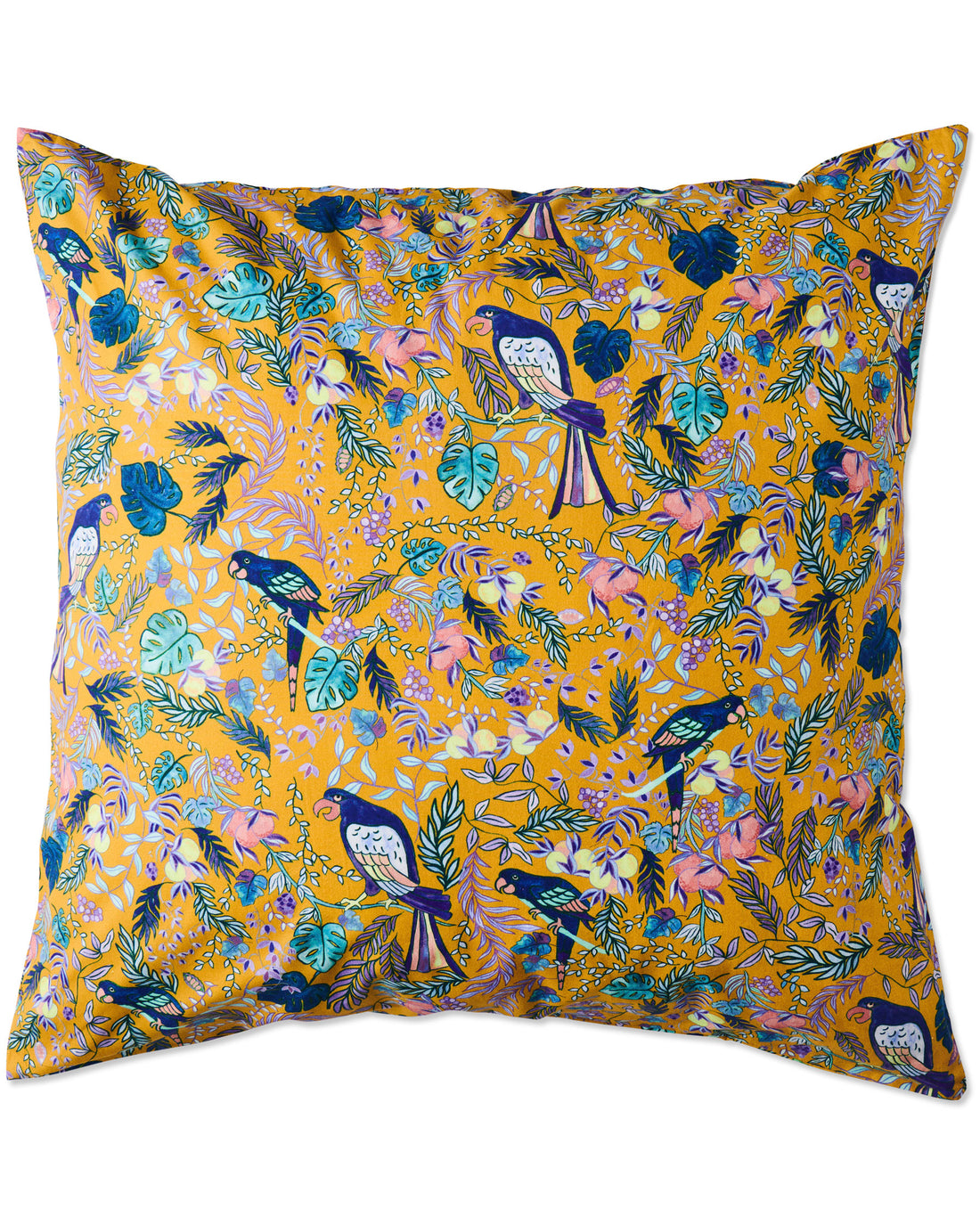 Birds Of Paradise Organic Cotton European Pillowcases