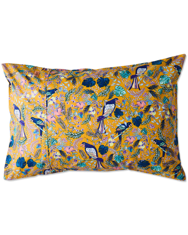 Birds Of Paradise Organic Cotton Pillowcases