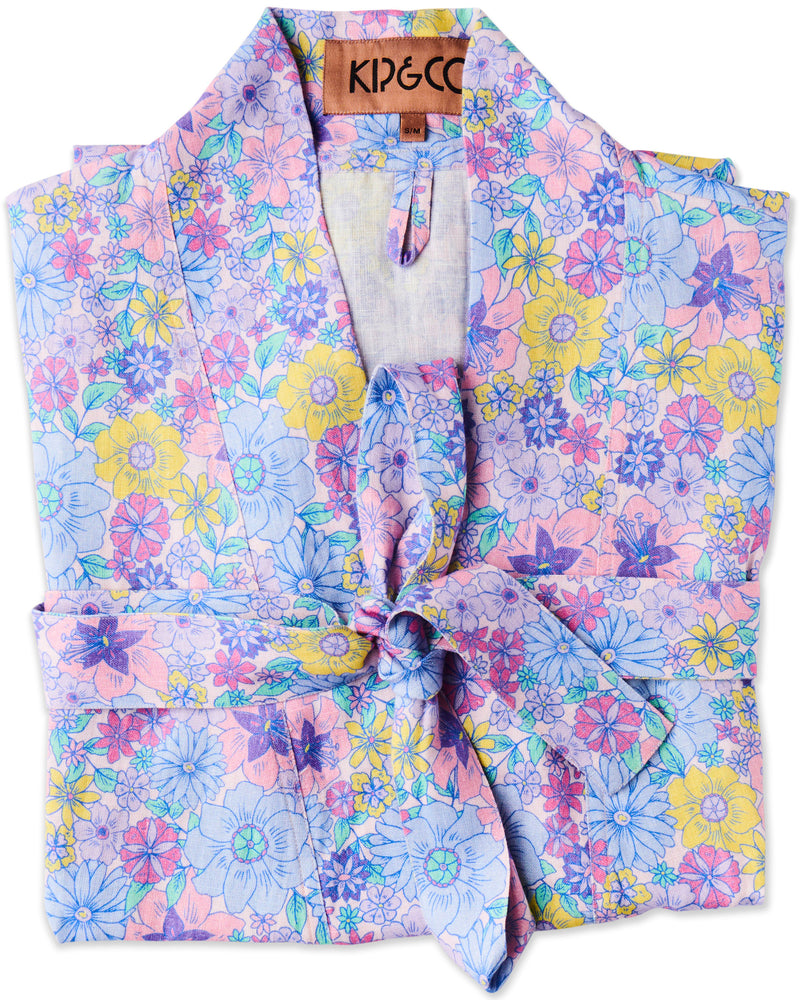 Bunch Of Fun Linen Robe