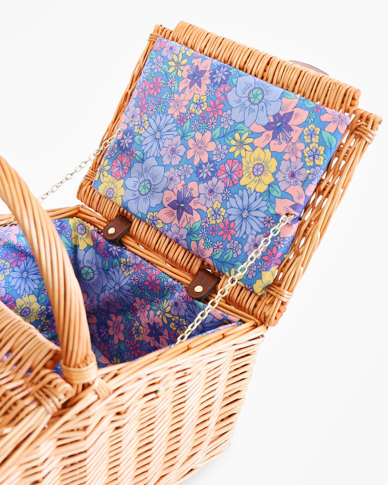 Bunch Of Fun Rattan Picnic Basket