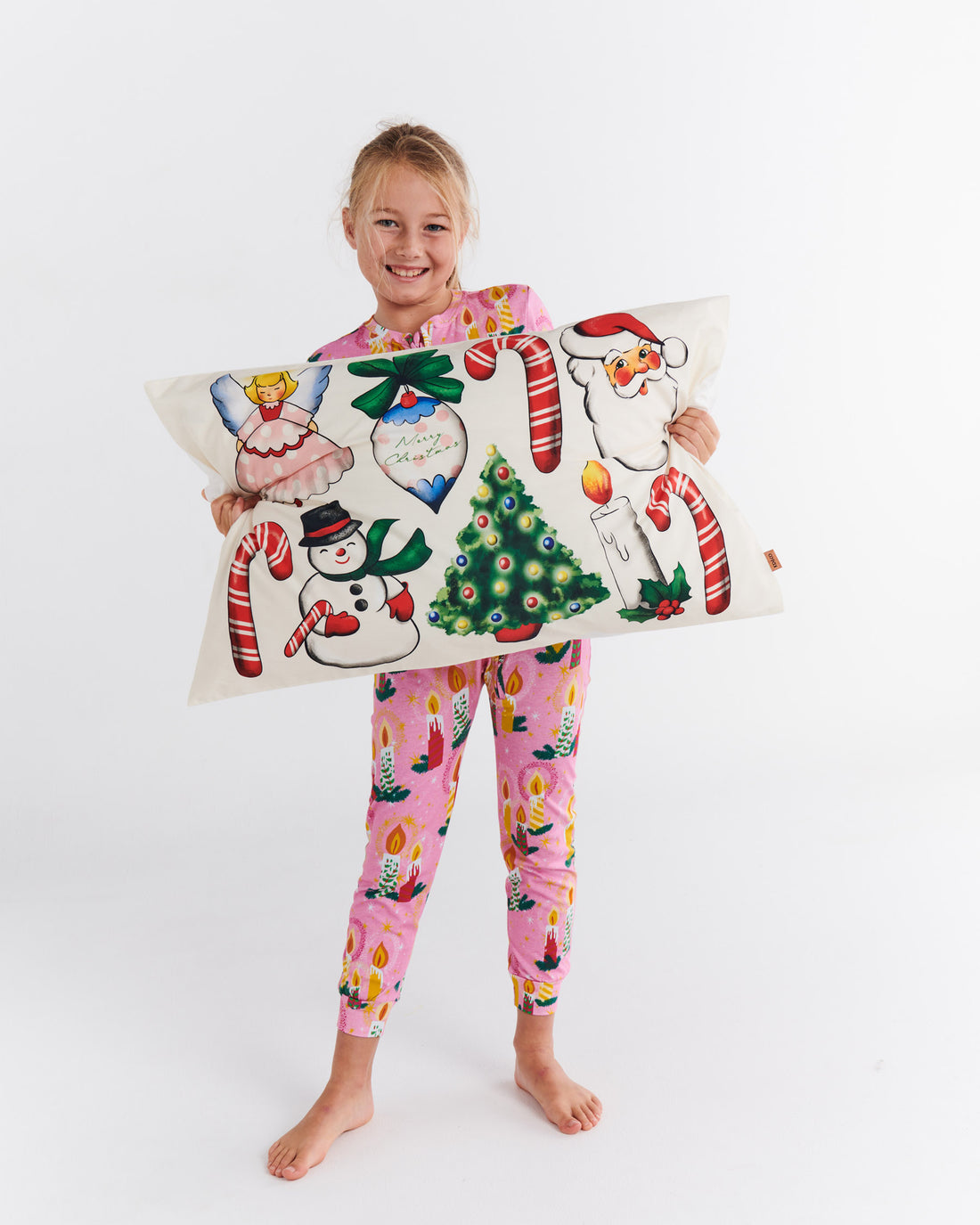 Merry Dreams Organic Cotton Pillowcase