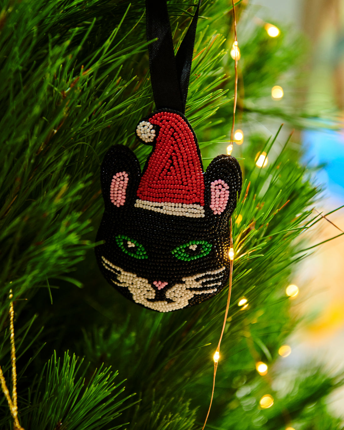 Cat Santa Decoration