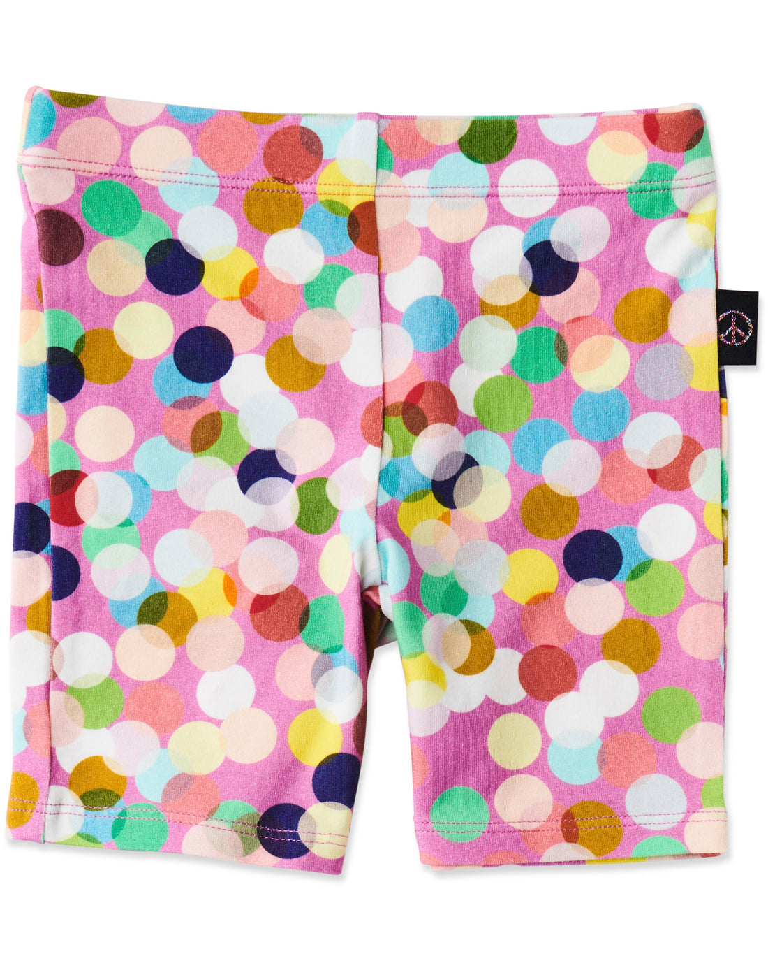 Confetti Pink Organic Cotton Bike Shorts