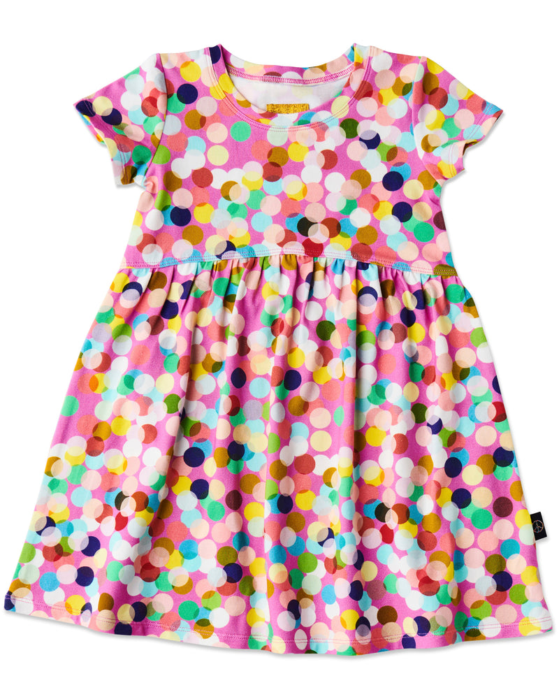 Confetti Pink Organic Cotton Everyday Dress