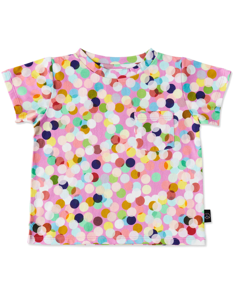 Confetti Pink Organic Cotton T-Shirt