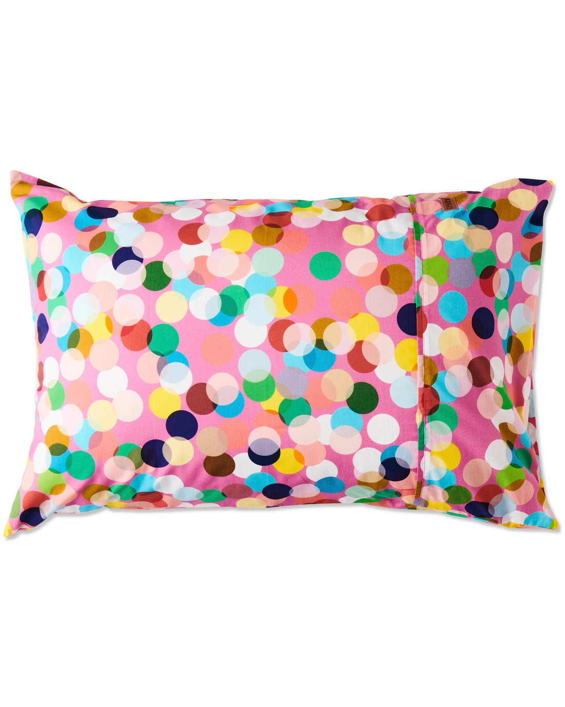 Confetti Pink Organic Cotton Pillowcase