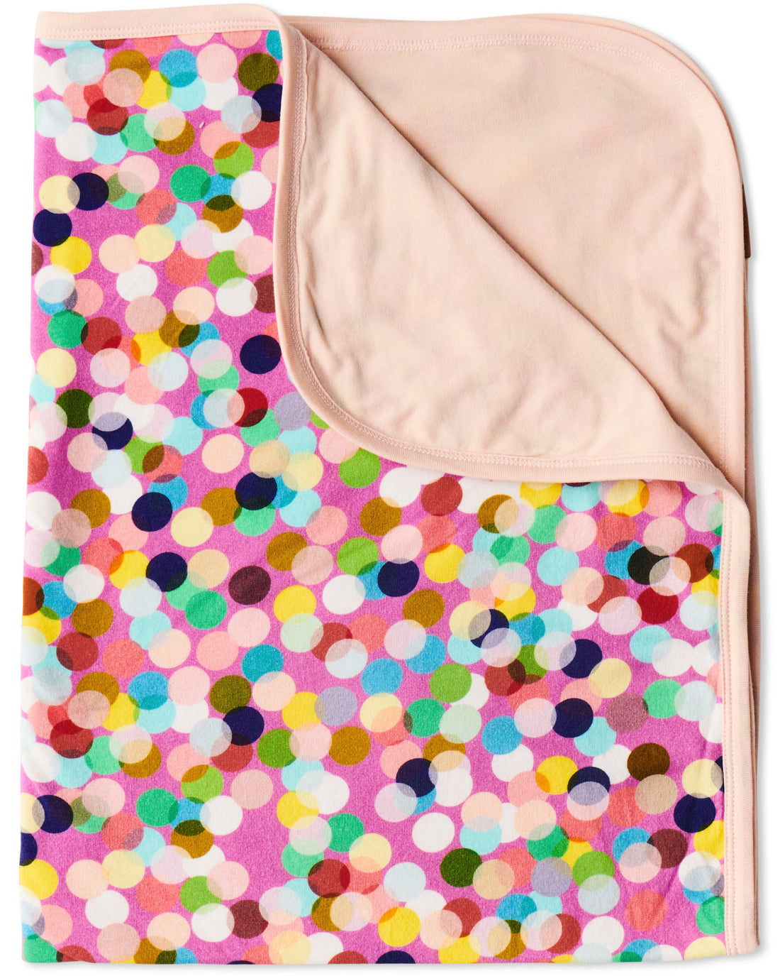 Confetti Pink Organic Cotton Snuggle Blanket