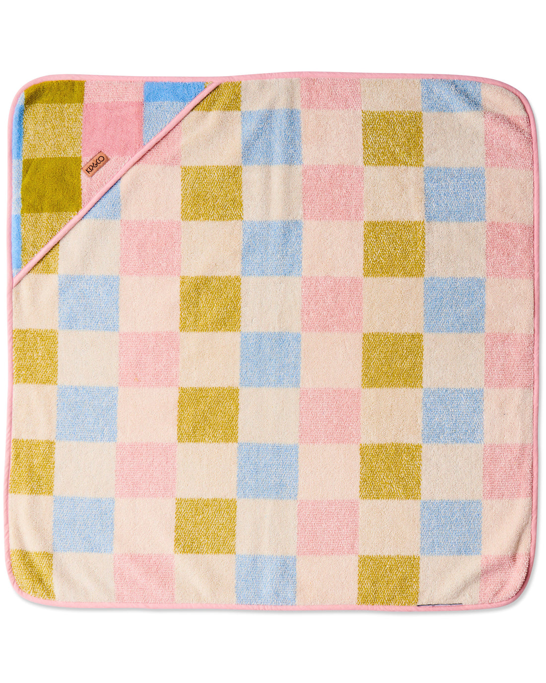 Corfu Tartan Terry Baby Towel