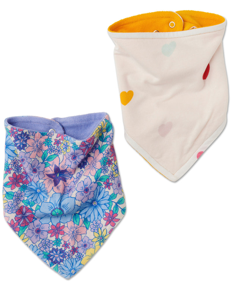 Cutie Organic Cotton Dribble Bib Set