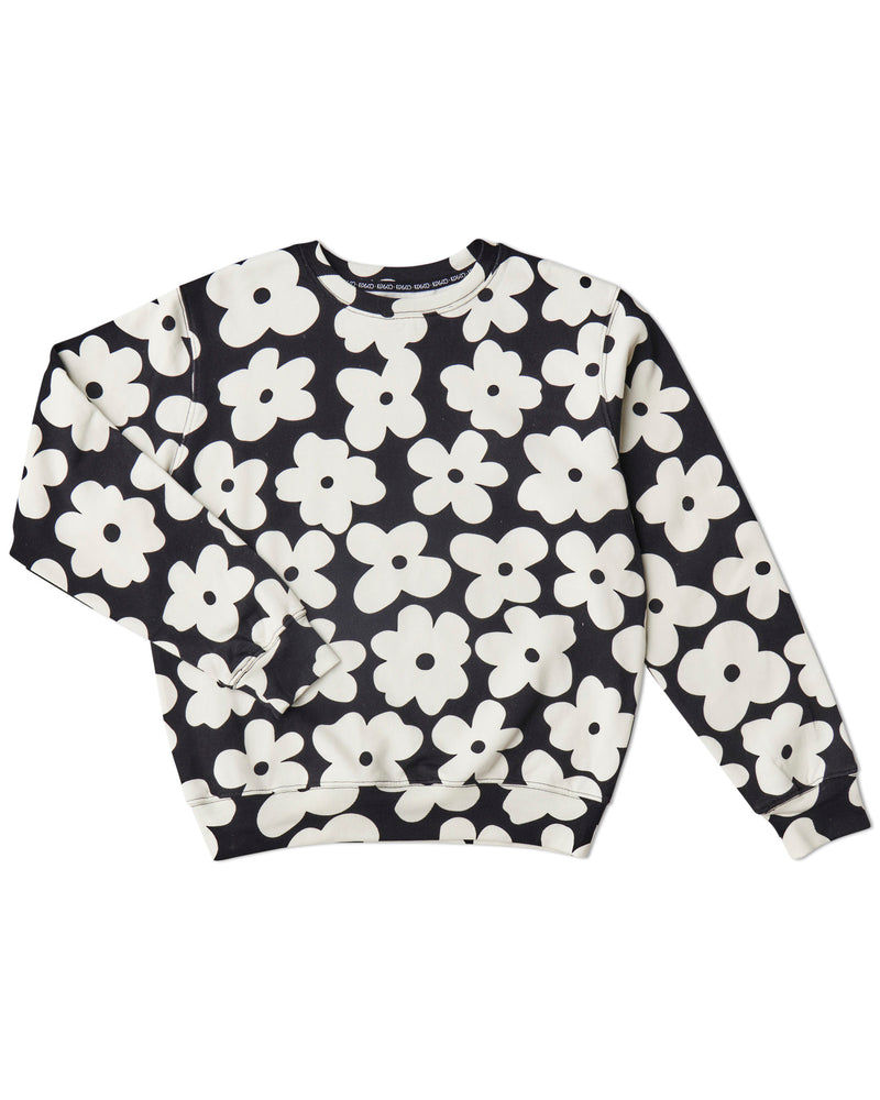 Flower Face Adult Organic Cotton Sweater