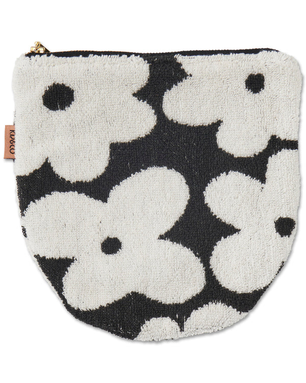 Flower Face Terry Cosmetics Pouch