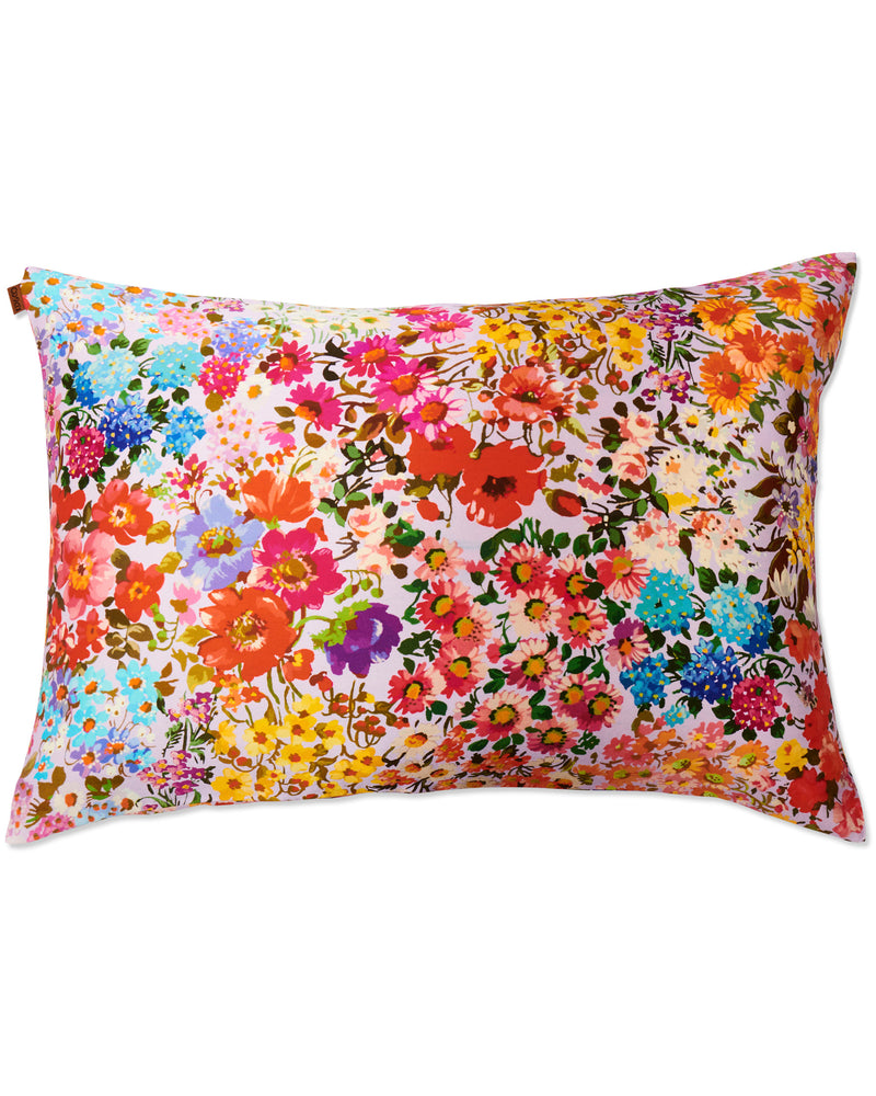 Forever Floral Lilac Silk Pillowcase