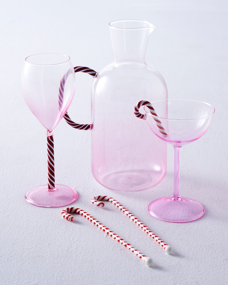 Candy Cane Water Jug