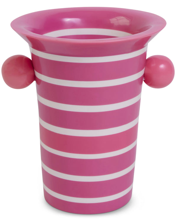 Gypsy Rose Stripe Resin Ice Bucket