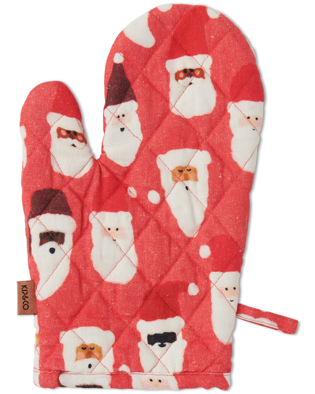 HoHoHo Red Oven Mitt