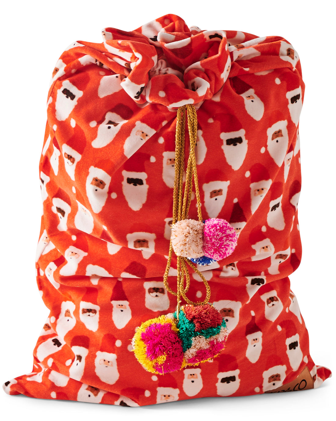 HoHoHo Red Velvet Santa Sack