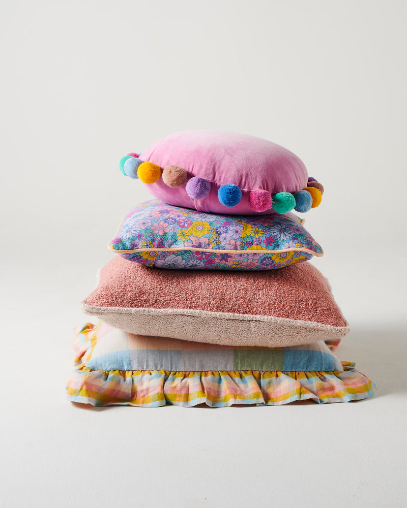 Rom Pom Pom Pea Cushion