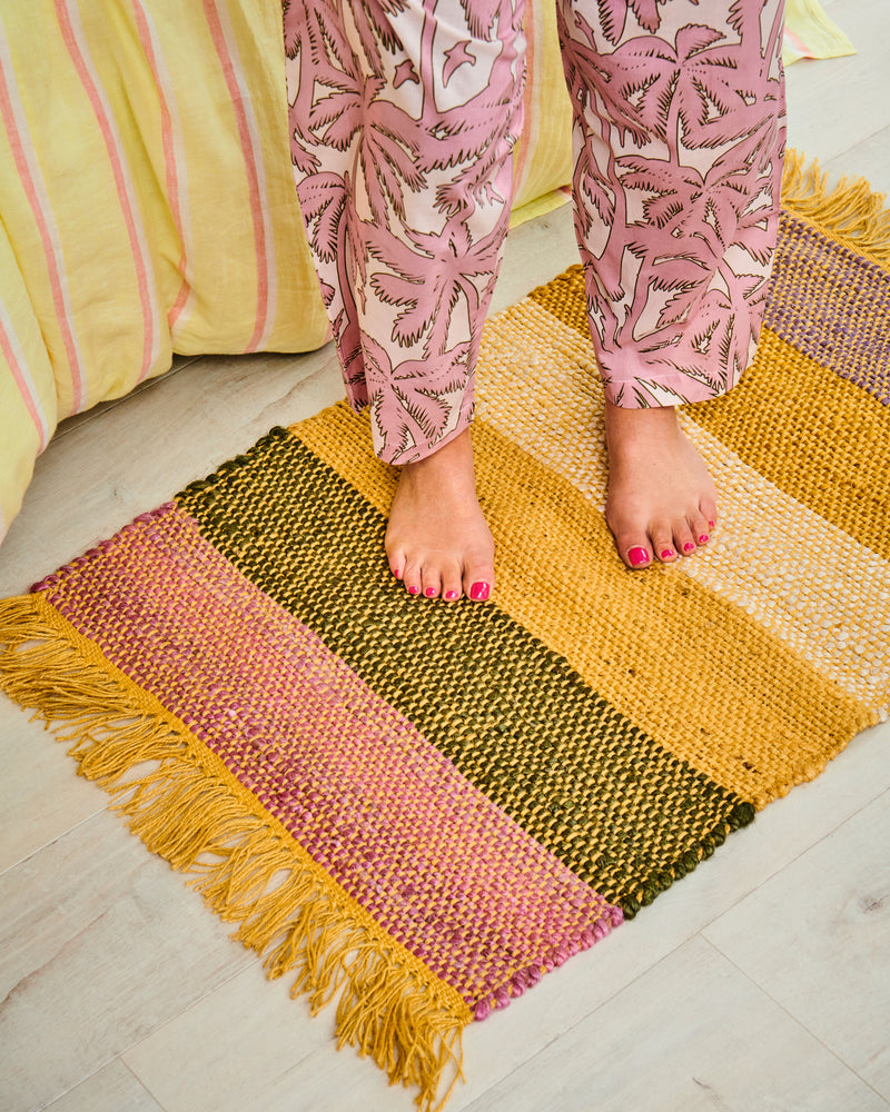 Summer Harvest Jute Floor Mat