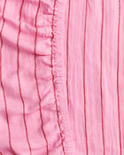 Iced Vovo Stripe Linen Fitted Sheet