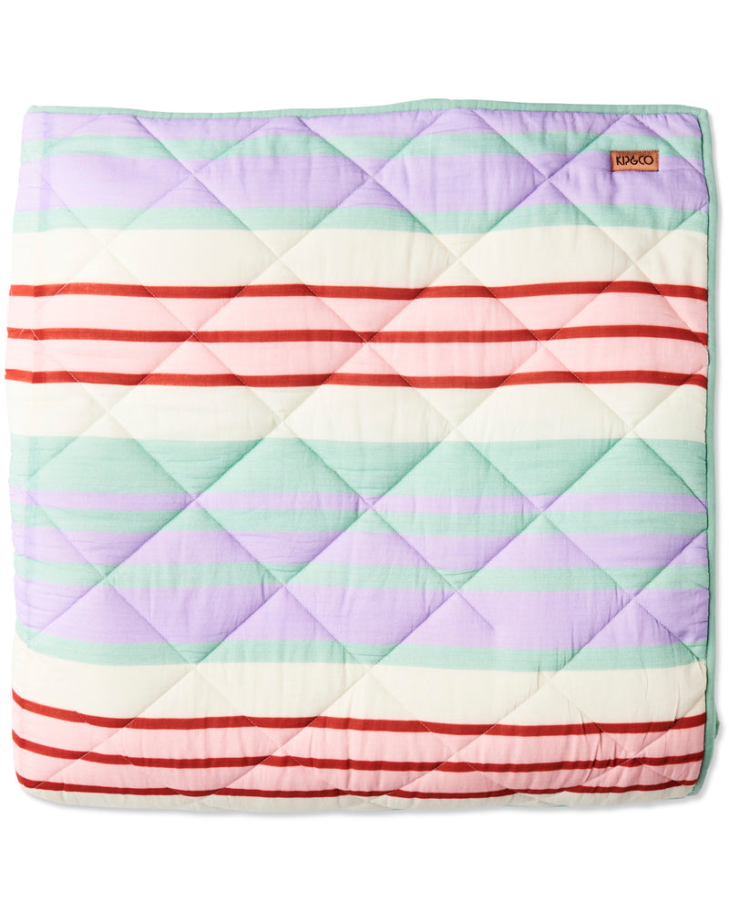 Island Delight Organic Cotton Quilted Bedspread