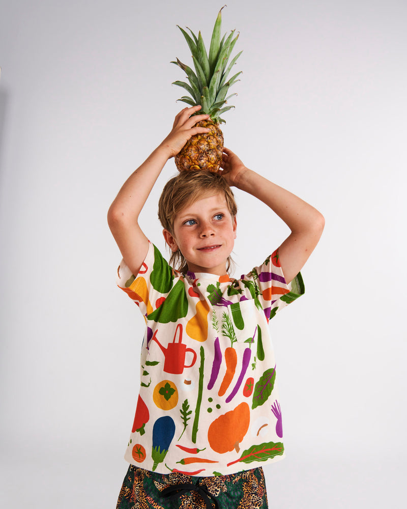 Kip&Co x Stephanie Alexander Stephanie's Harvest Kids Organic Cotton T-Shirt