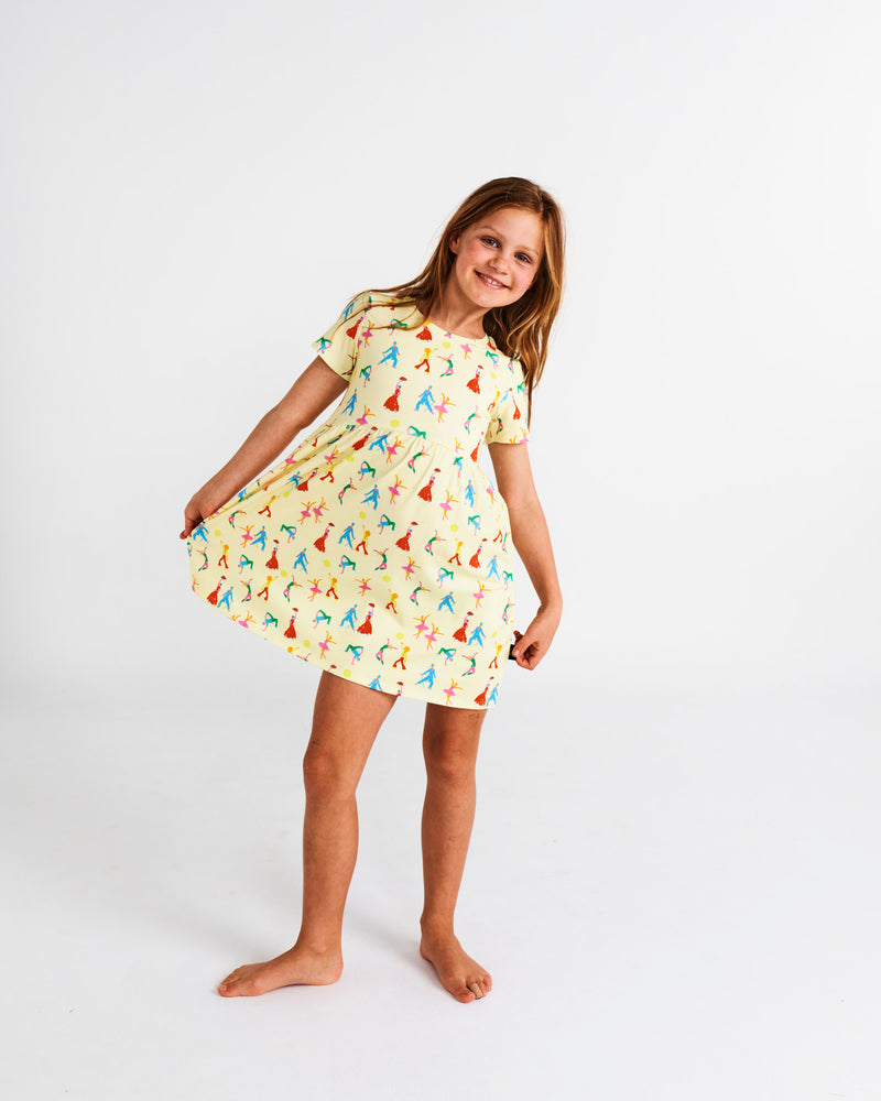 Dance Off Organic Cotton Everyday Dress