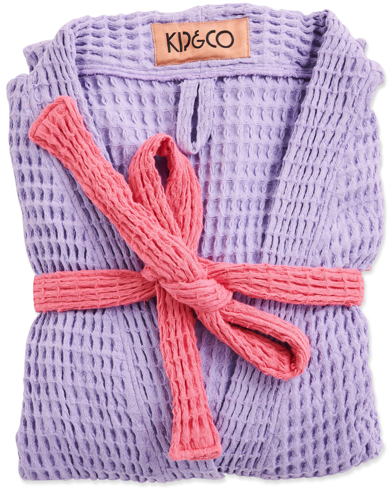 Lilac Waffle Bath Robe