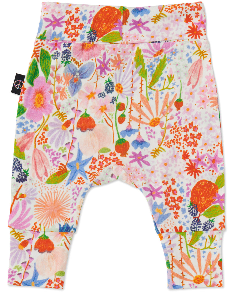 Meandering Meadow Organic Drop Crotch Pant