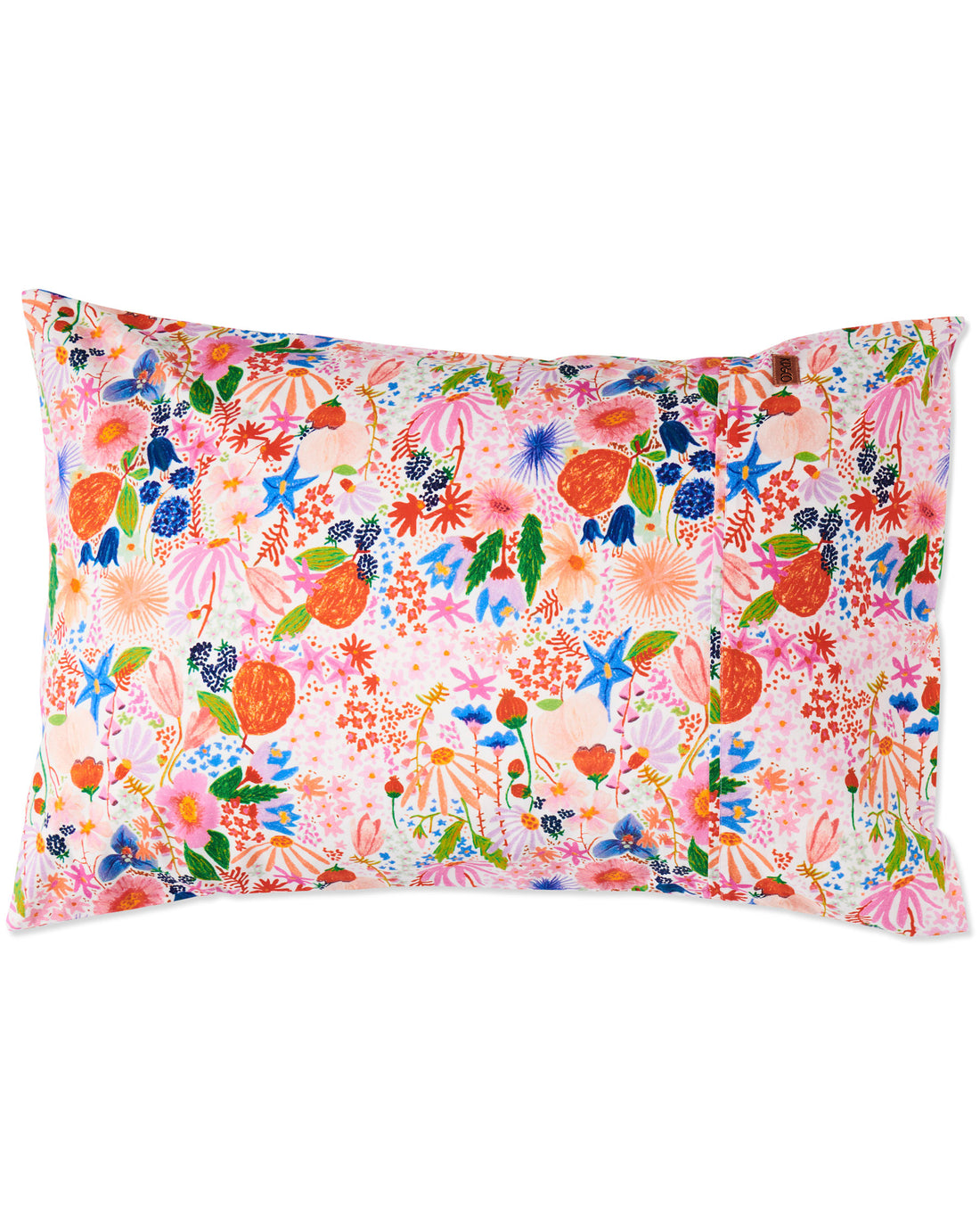 Meandering Meadow Organic Cotton Pillowcase