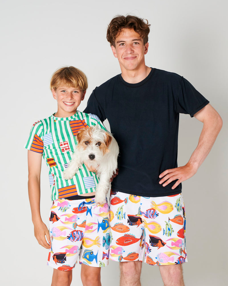 Fishy Business Men's Boardies