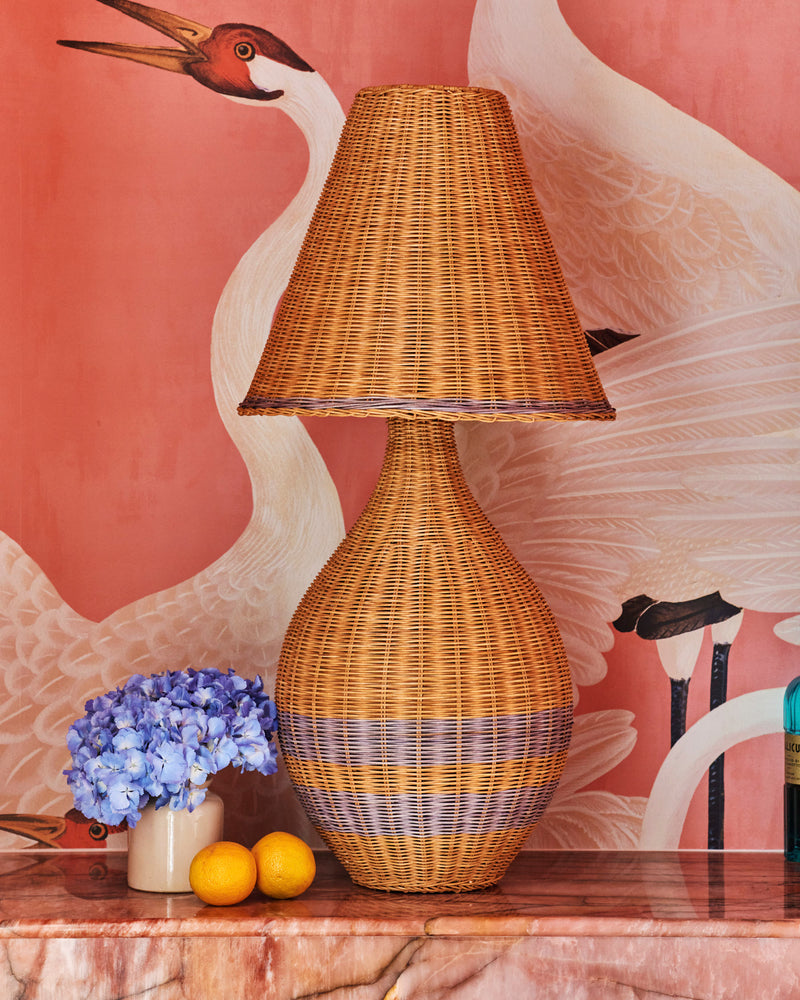 Carafe Rattan Lamp