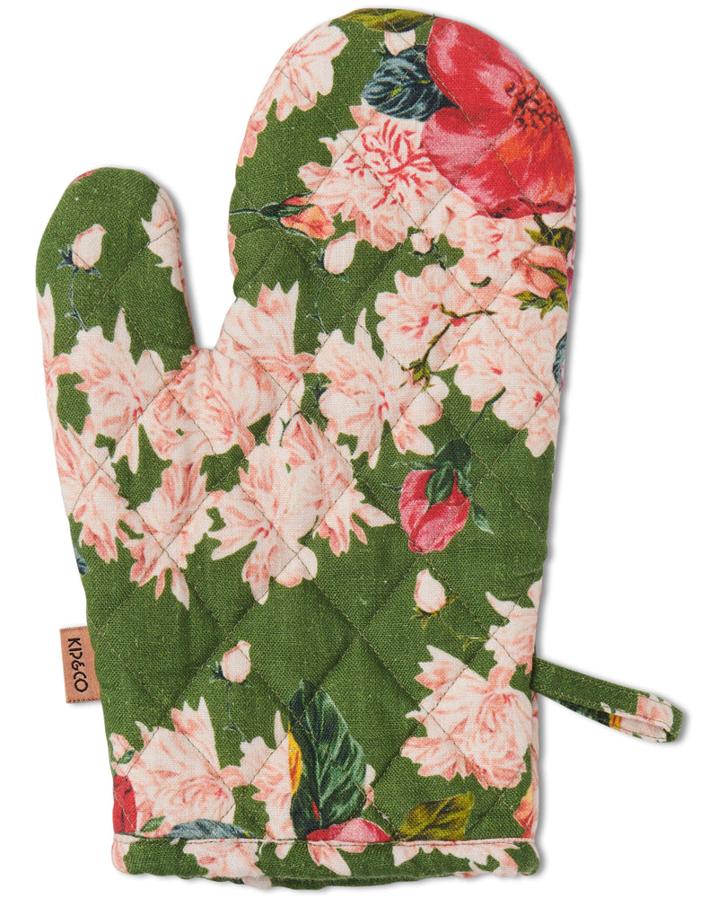 Rose Garden Oven Mitt