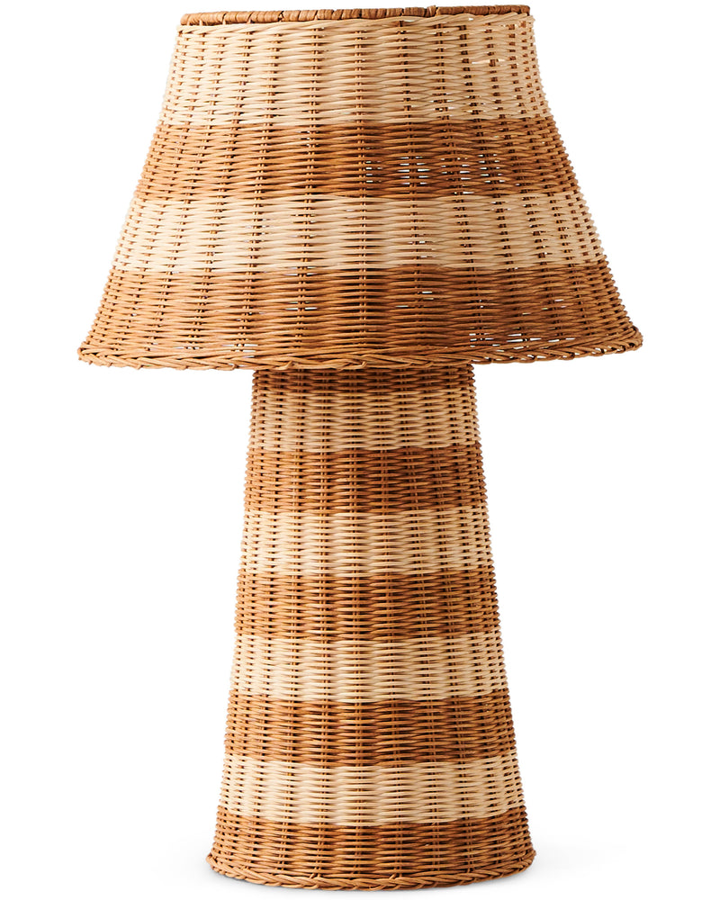 Sombrero Rattan Lamp