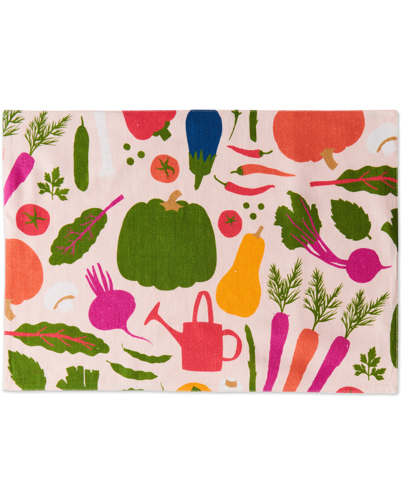 Kip&Co x Stephanie Alexander Stephanie's Harvest Linen 4P Placemat Set