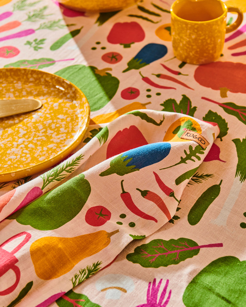 Kip&Co x Stephanie Alexander Stephanie's Harvest Linen Tablecloth