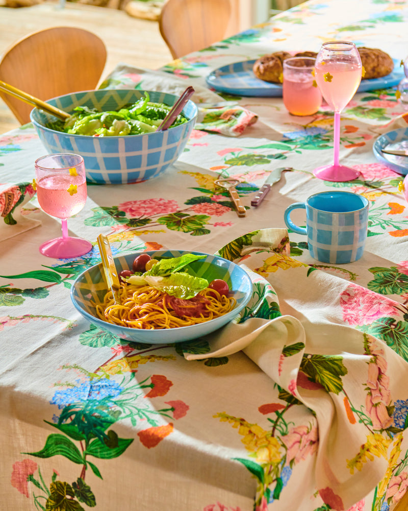 Bouquet Beauty Linen Tablecloth