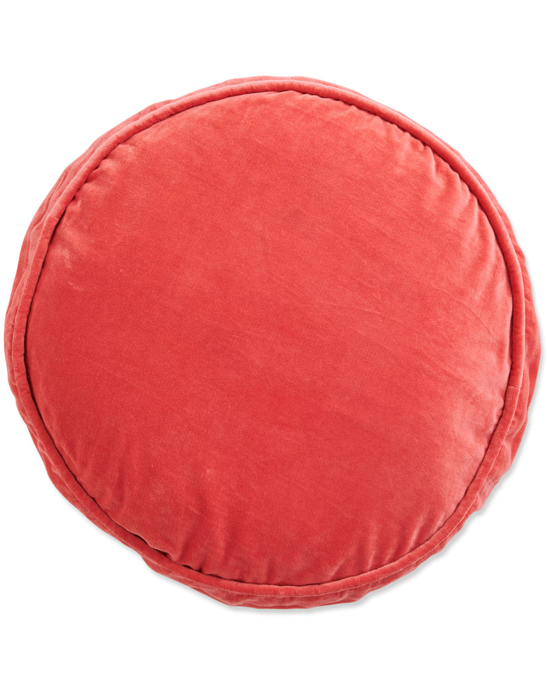 Watermelon Velvet Pea Cushion