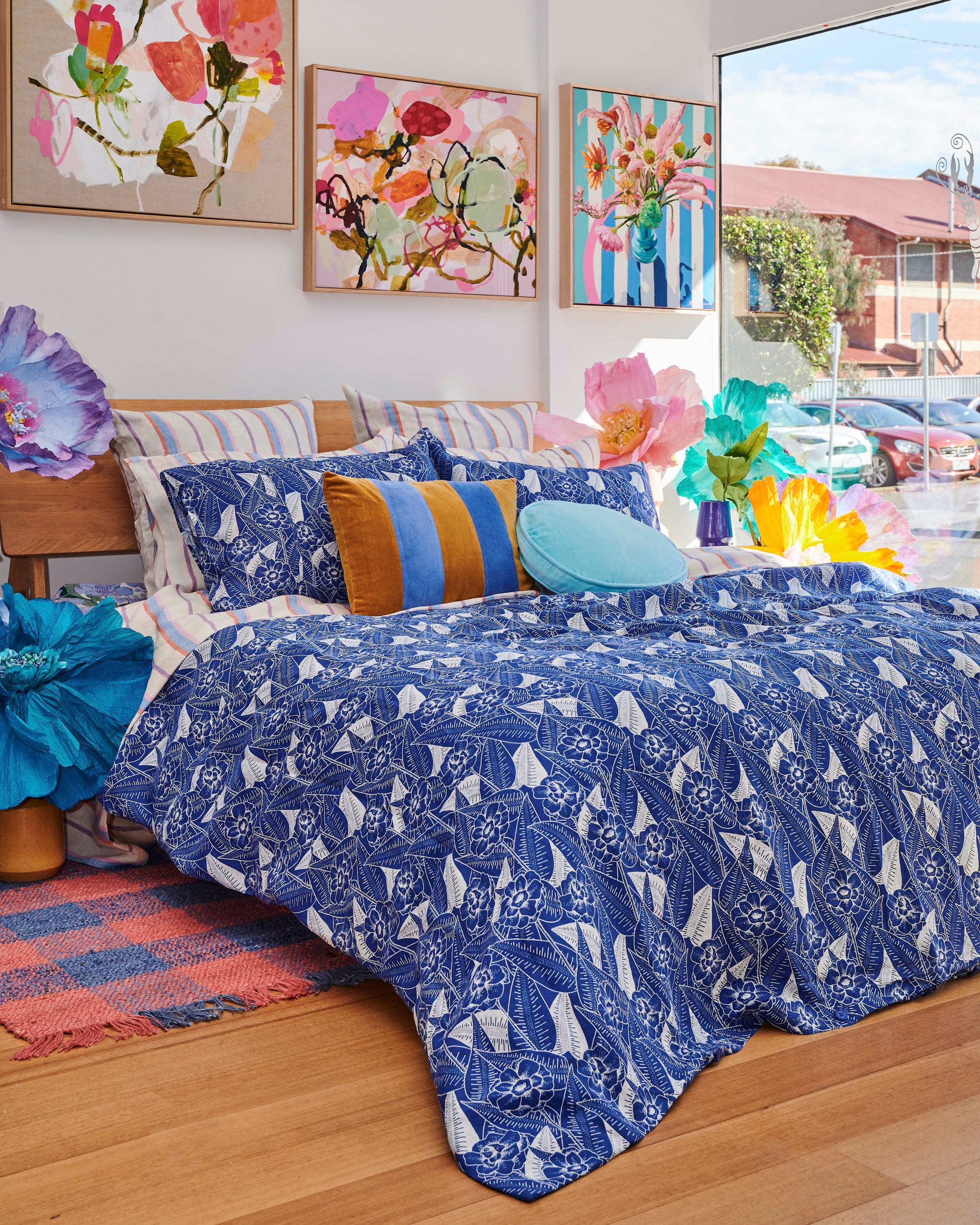 Honolulu Linen Quilt Cover Kip&Co