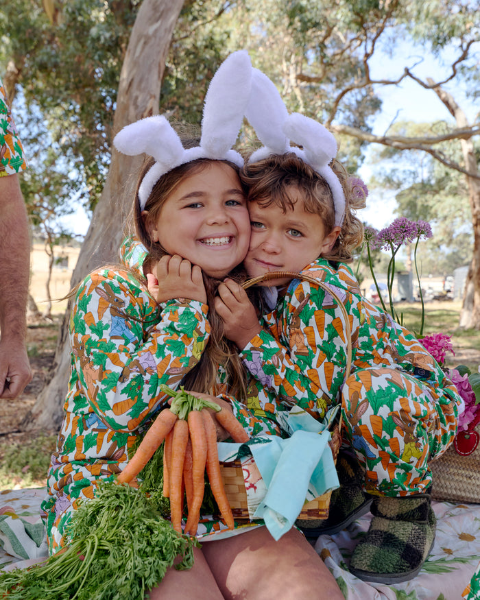 Carrot Joy Kids Organic Cotton Long Sleeve Nightie