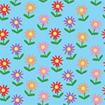 Little Flowers Organic Cotton Pillowcase