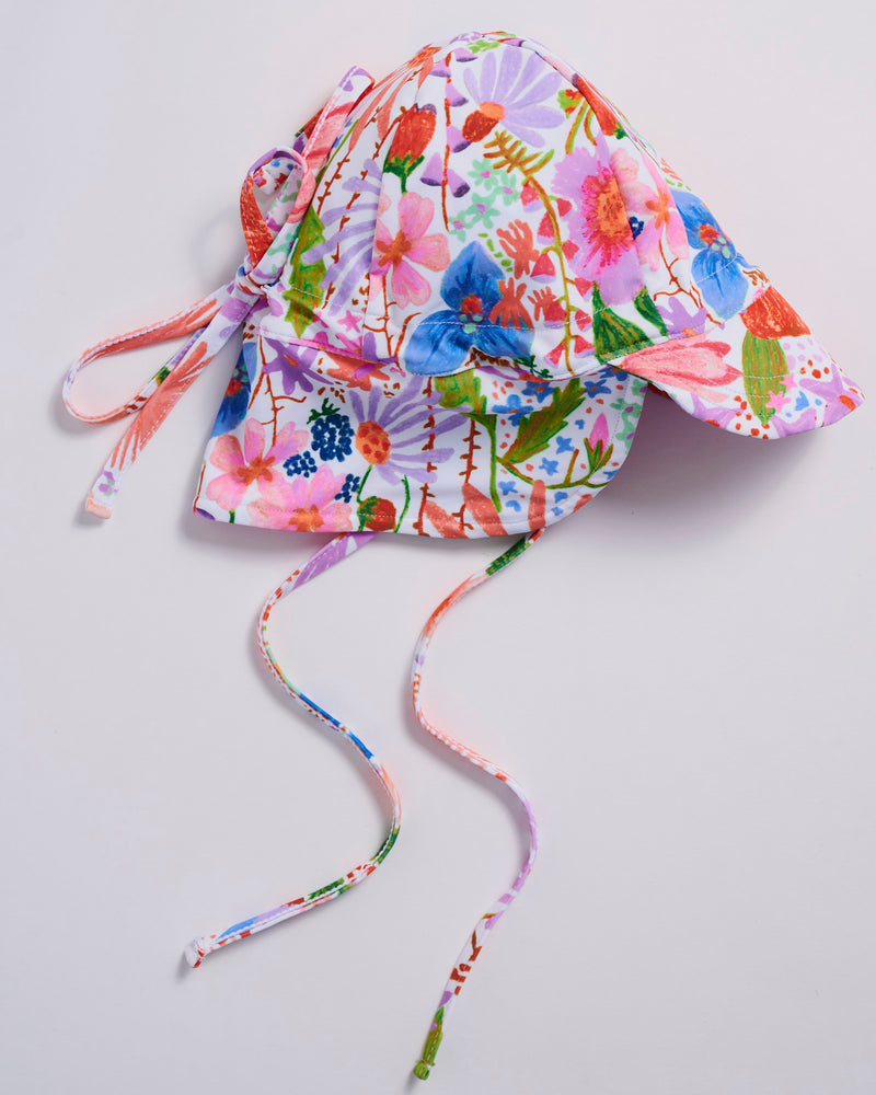 Meandering Meadow Baby Swim Hat