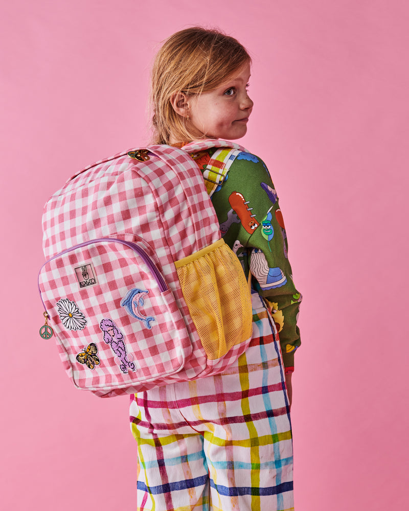 Funtimes Gingham Backpack