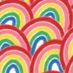 Rainbow Spray Dog Jacket