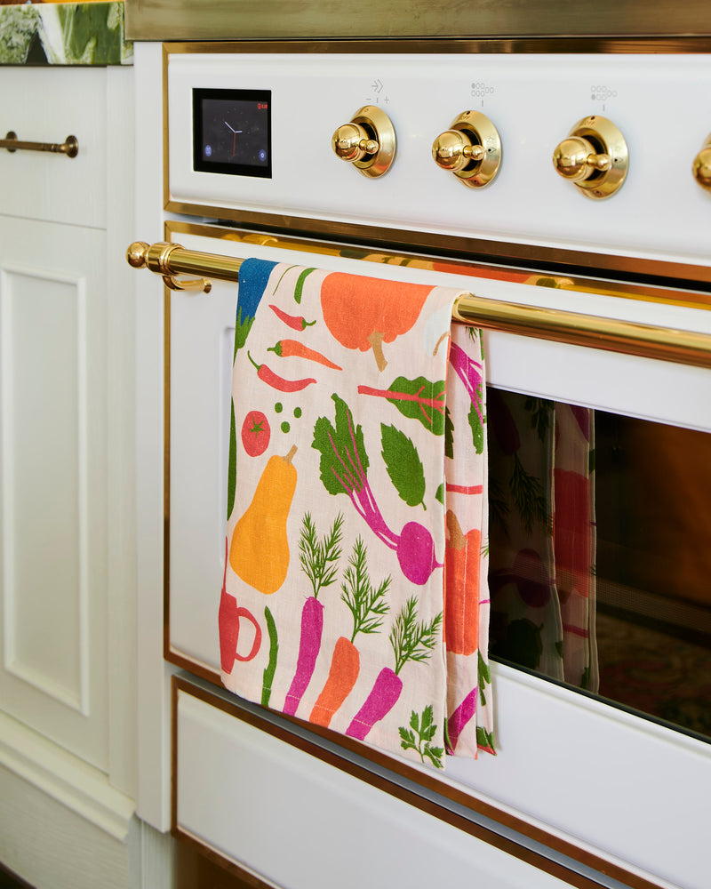 Kip&Co x Stephanie Alexander Stephanie's Harvest Linen Tea Towel