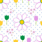 Tulip Daydreaming Organic Cotton Quilt Cover