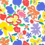Kip&Co x Ken Done Summer Floral White Organic Cotton Pillowcases