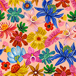 Wild Flowers In Bloom Organic Cotton Fitted Sheet