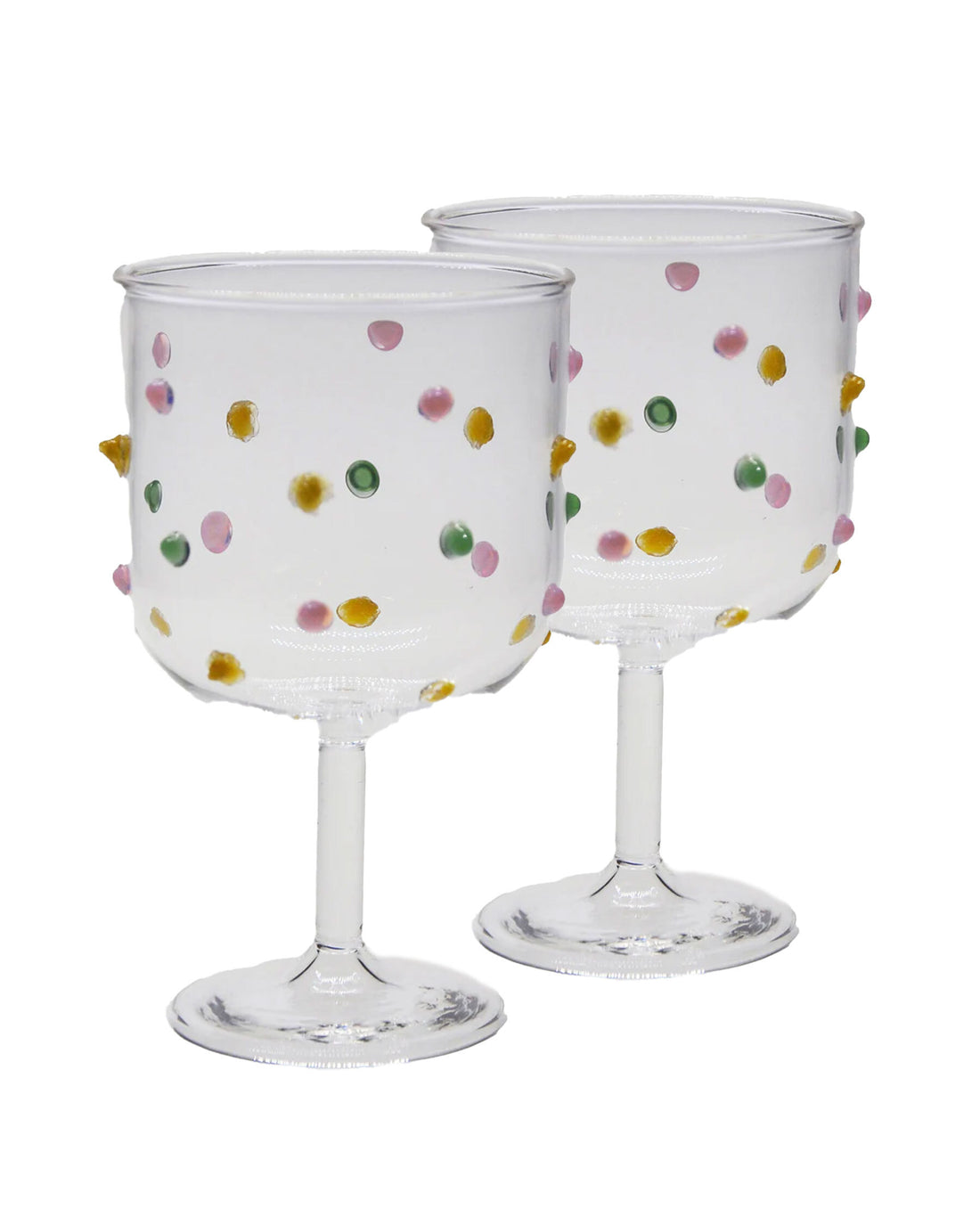 Smartie Partie Wine Glass 2P Set